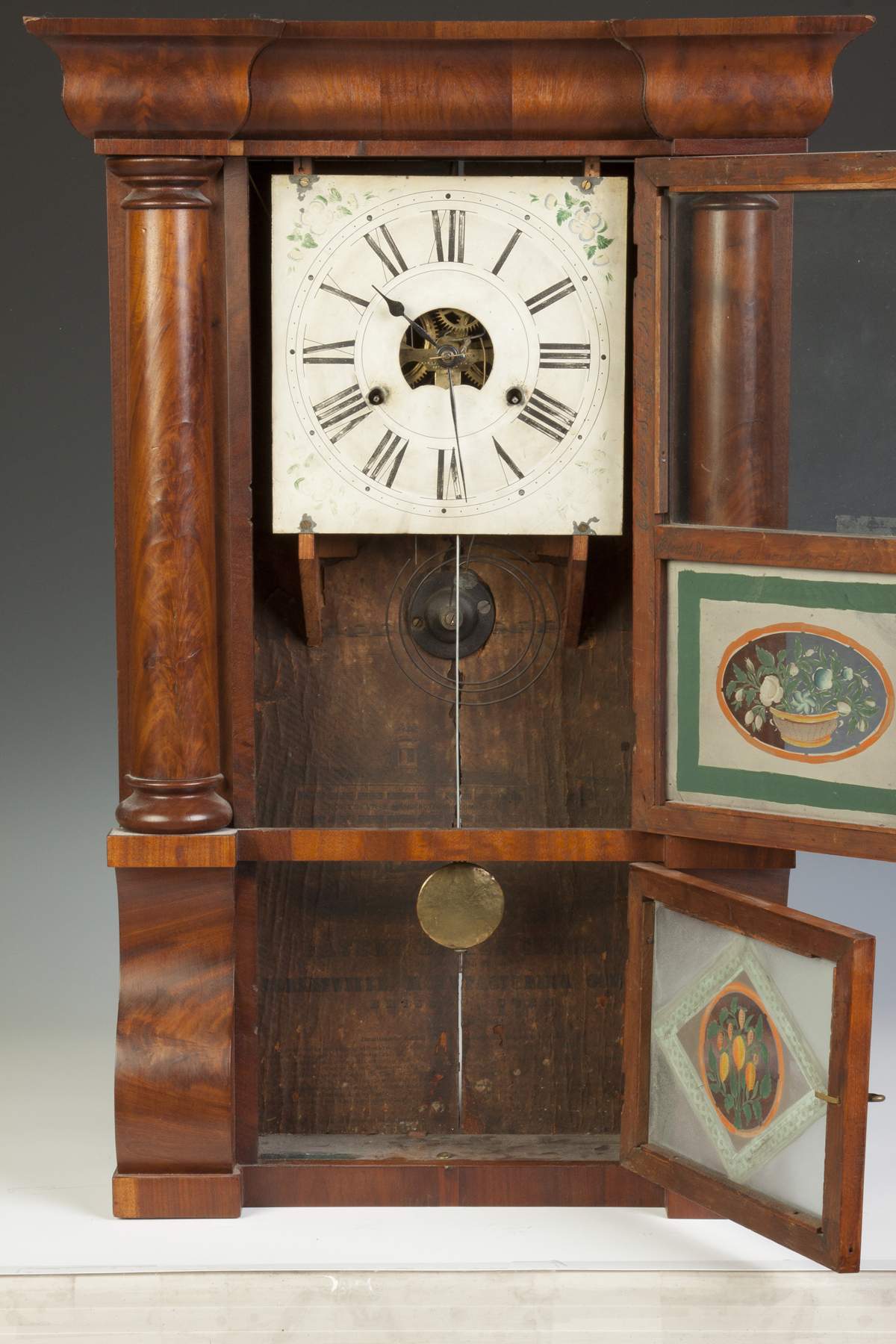 Forestville Mfg. Co. Empire Shelf Clock Cottone Auctions