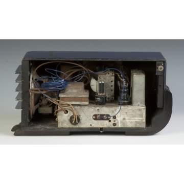 Sparton Glass & Plasticor Bakelite Sled Mirror Radio, Model 558C