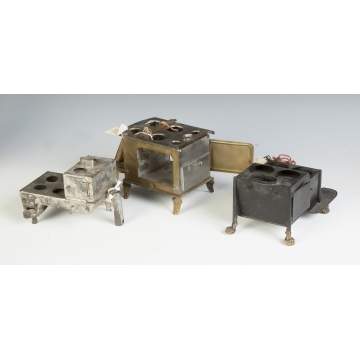 Three Patent Model Metal Stoves