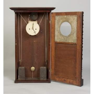Abner Jones, Bloomfield, NY, Empire Shelf Clock