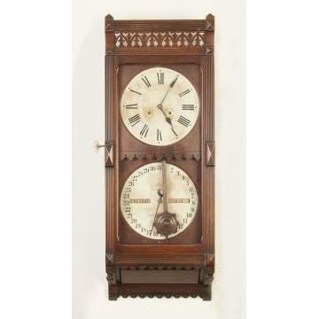 Ithaca Clock Co. #2 1/2 Brisbane Wall Regulator