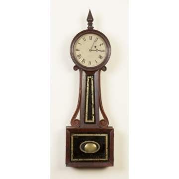 J. J. & Beals, Boston, Banjo Clock