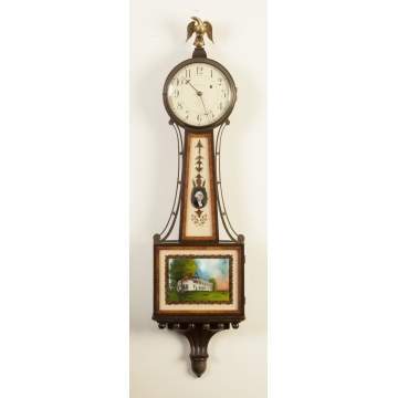 Waltham Banjo Clock