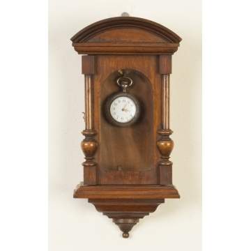 Miniature Vienna Regulator Style Watch Hutch