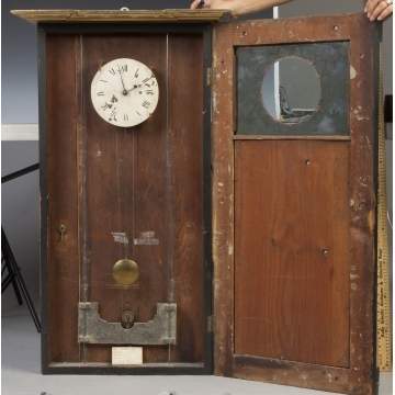 Samuel Abbott Mirror Clock