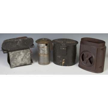 Group of Four Stove Patent Models