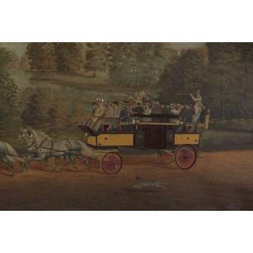 Dan W. Smith Carriage Scene