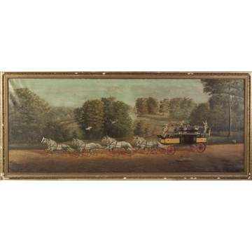 Dan W. Smith Carriage Scene