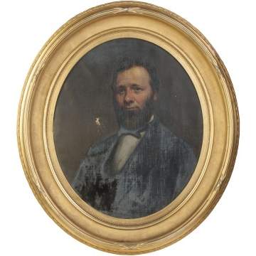 F.B. Carpenter, Portrait of a Man
