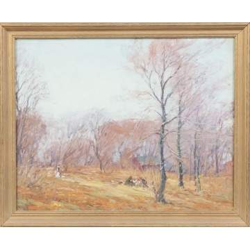 George Renouard (American, 1885-1954) Autumn Scene