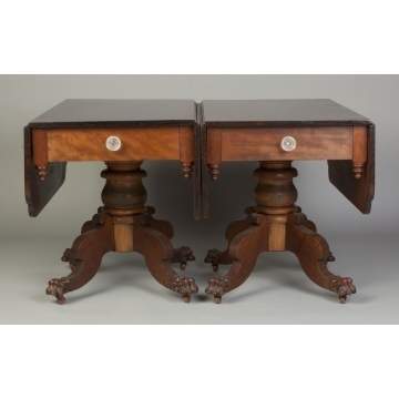Two American Empire Banquet Tables