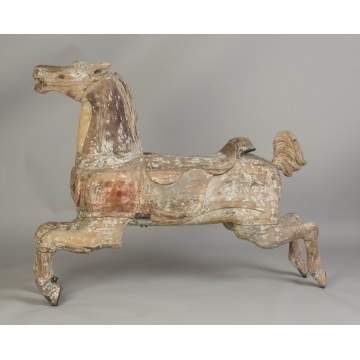 Carved Carousel Horse