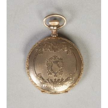 Betsy Ross 10K Gold Pocket Watch