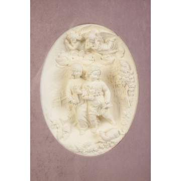 J. Fontana Composition Relief Group of Children