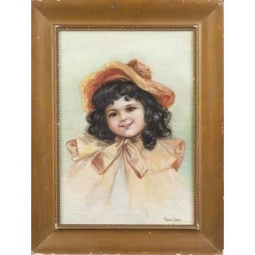 Painting of a Young Girl