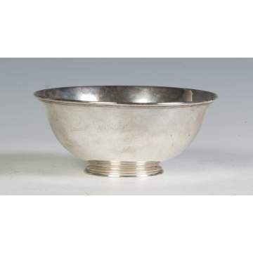 Arthur Stone Hand Made Sterling Silver Bowl