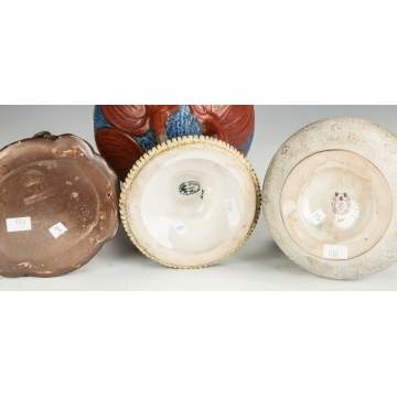 Three Pieces of Art Pottery 