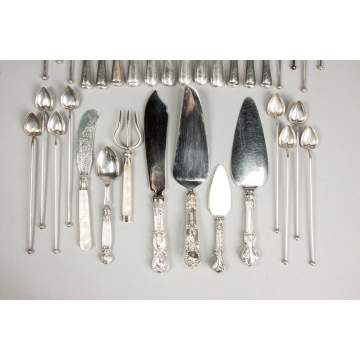 Various Sterling Flatware & Serving Pieces