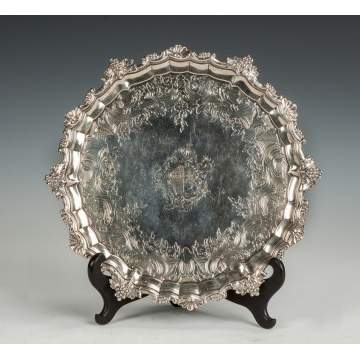 George III Sterling Silver Salver