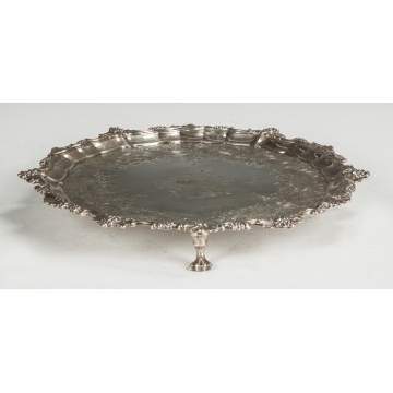 George III Sterling Silver Salver