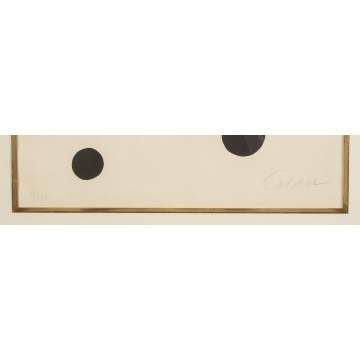 Alexander Calder  (American, 1898-1976) "Polka Dots"