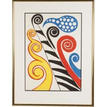 Alexander Calder  (American, 1898-1976) "Fiesta"
