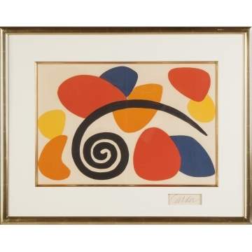 Alexander Calder  (American, 1898-1976) Lithograph