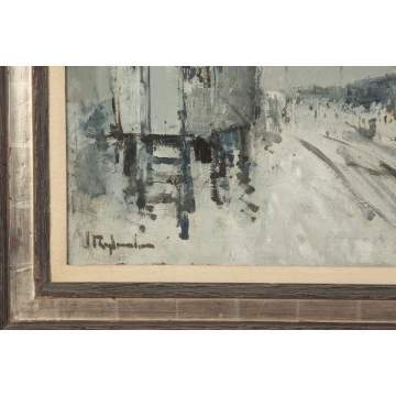 Jan Rijlaarsdam (Dutch, 1911–2007) "Woon Wagekaro Gipsy Camp"