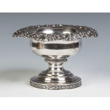 Early Sterling Silver Compote