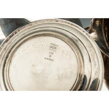 Two Sterling Silver Water Pitchers