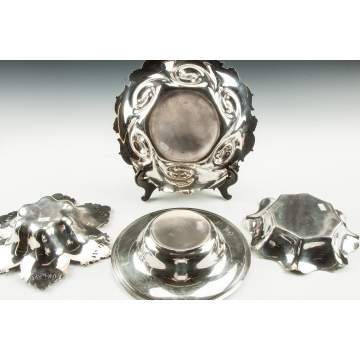 Four Sterling Silver Bowls