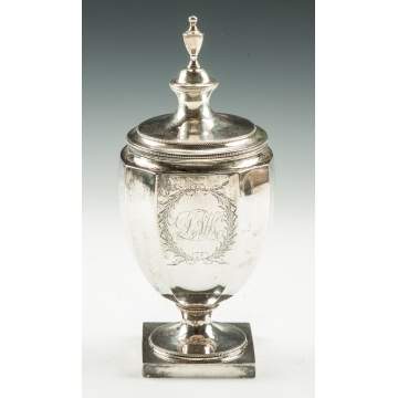 American Sterling Silver Sugar Urn