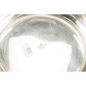Sterling Silver Bowl with Silver Plate Insert