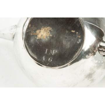 Early Silver Teapot 