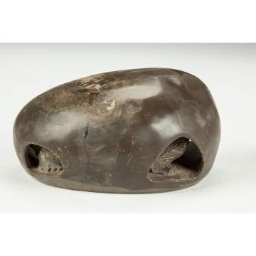 Chinese Carved Soapstone Turtle