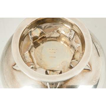 Allan Adler Sterling Silver Three Piece Tea Set