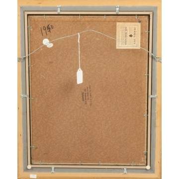 Irving George Lehman  (American/Russian Federation, 1900-1983) Abstract Painting 