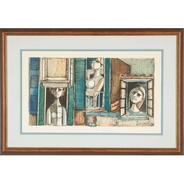 Lucio Ranucci (Italian, B. 1924) Abstract