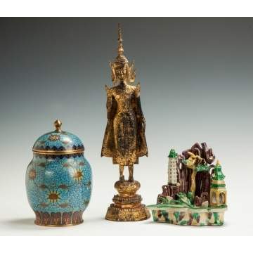 Asian Jar, Figure & Sculpture