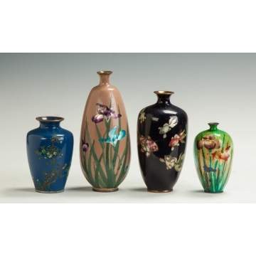 Four Japanese Vases