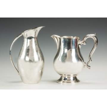 2 Sterling Silver Water Pitchers