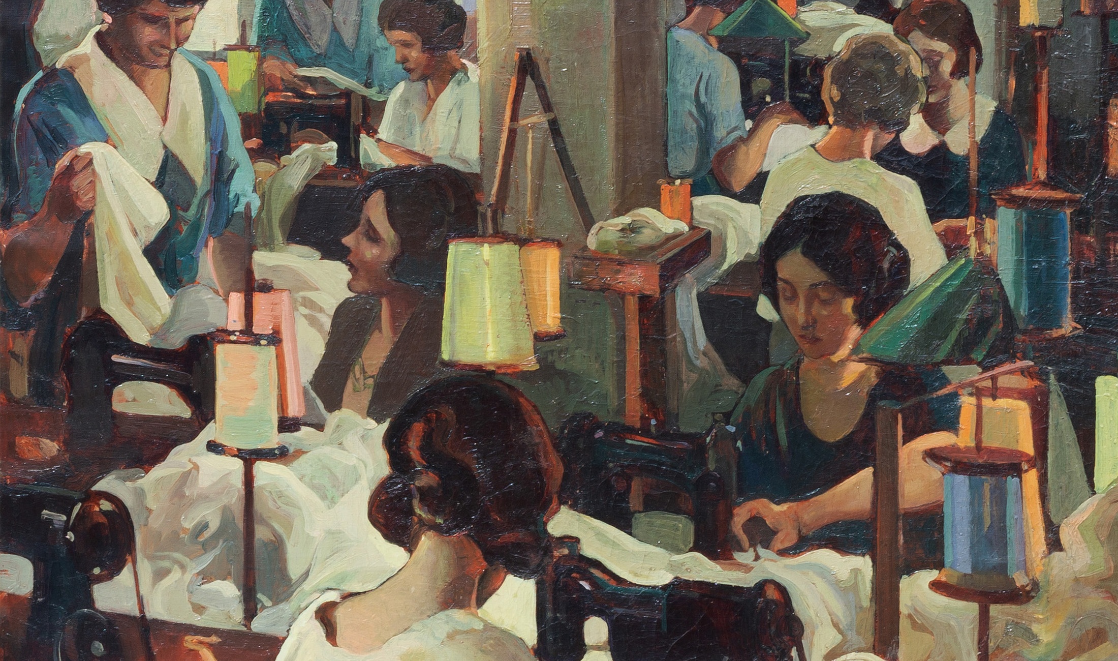 Alexander O. Levy (1881–1947) Sewing