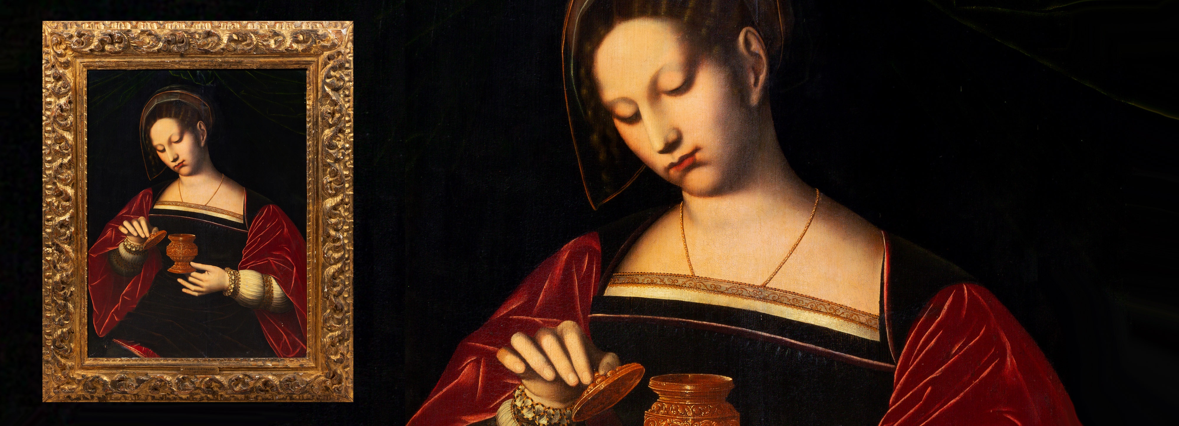 Ambrosius Benson (1495-1550) Mary Magdalene