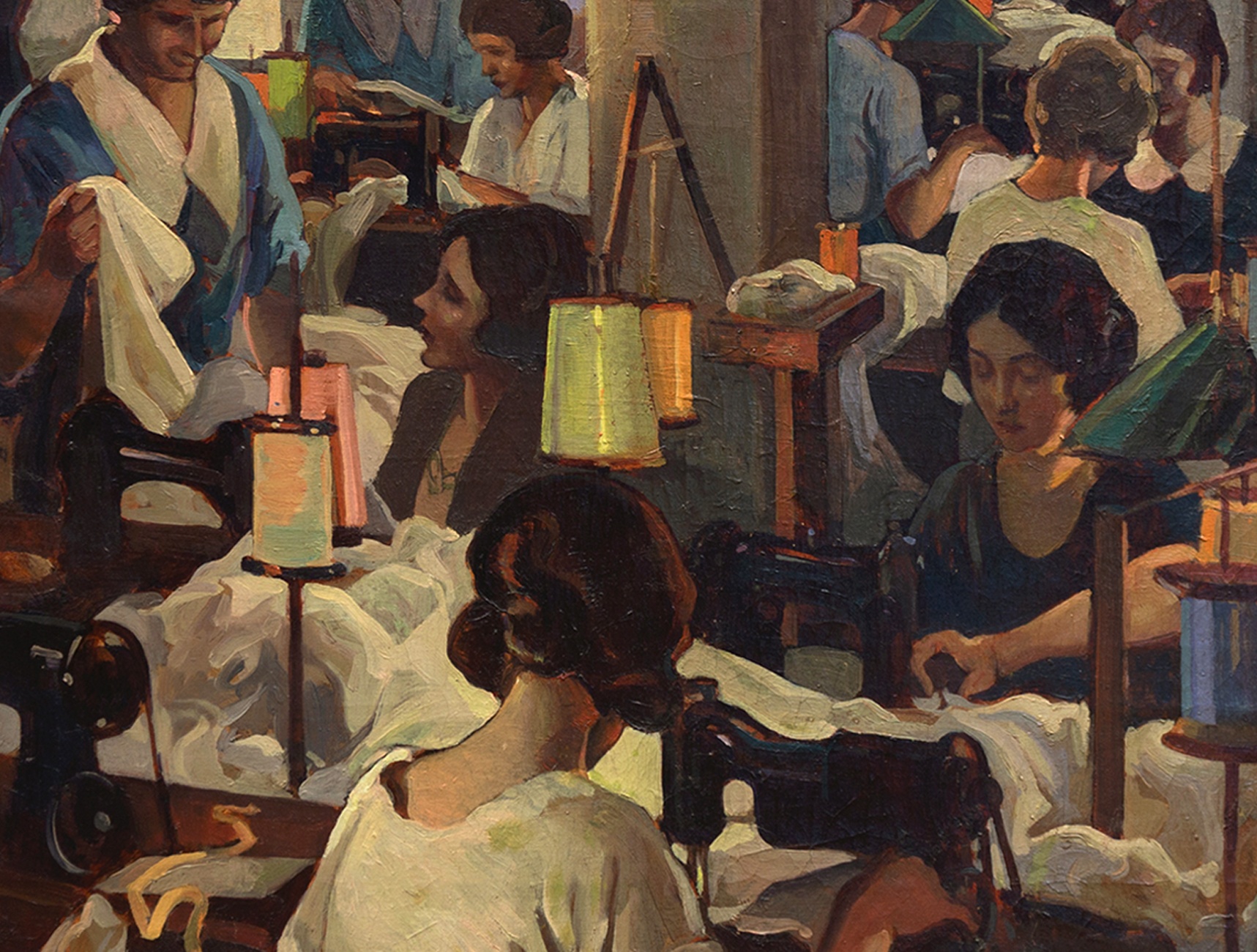 Alexander O. Levy (1881–1947) Sewing