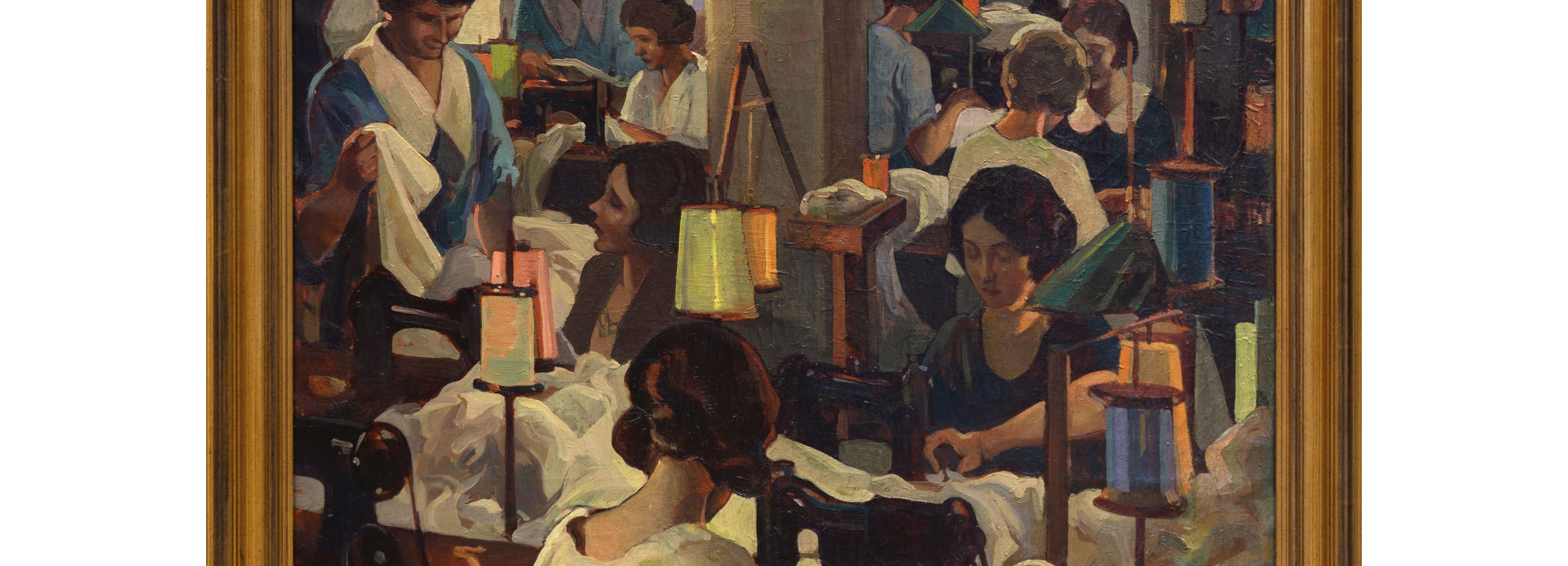 Alexander O. Levy (1881–1947) Sewing